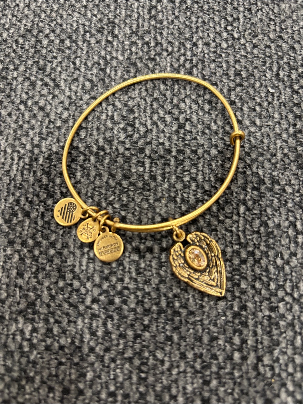 Beautiful Alex and Ani guardian angel bracelet